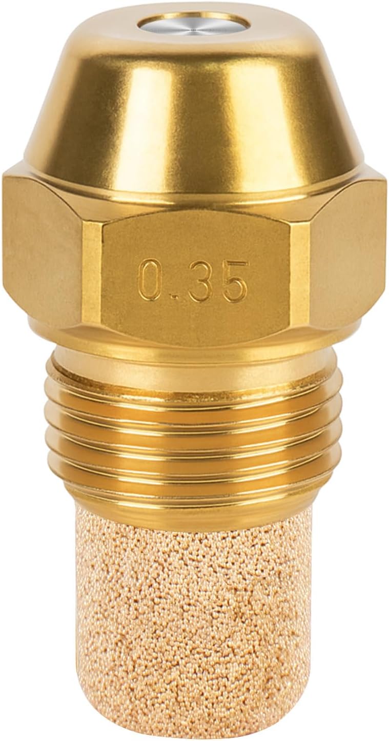 JIOTAR Aquahot Fuel Nozzle Replacement Hydro Hot Fuel Nozzle 0.35 Gallon 60 Degree Hydro Oil Burner Nozzles Aqua HOT High Pressure Burner Oil Nozzles - Image 1